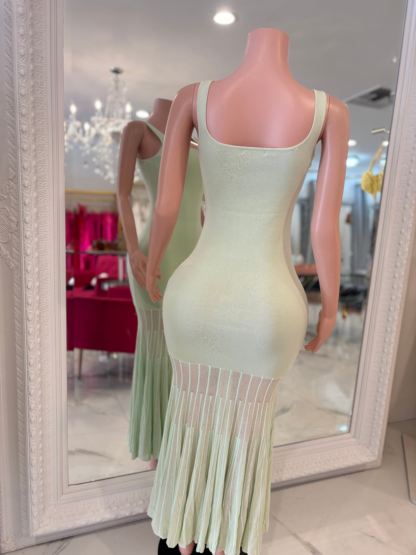 Dear Darling Maxi Dress Green