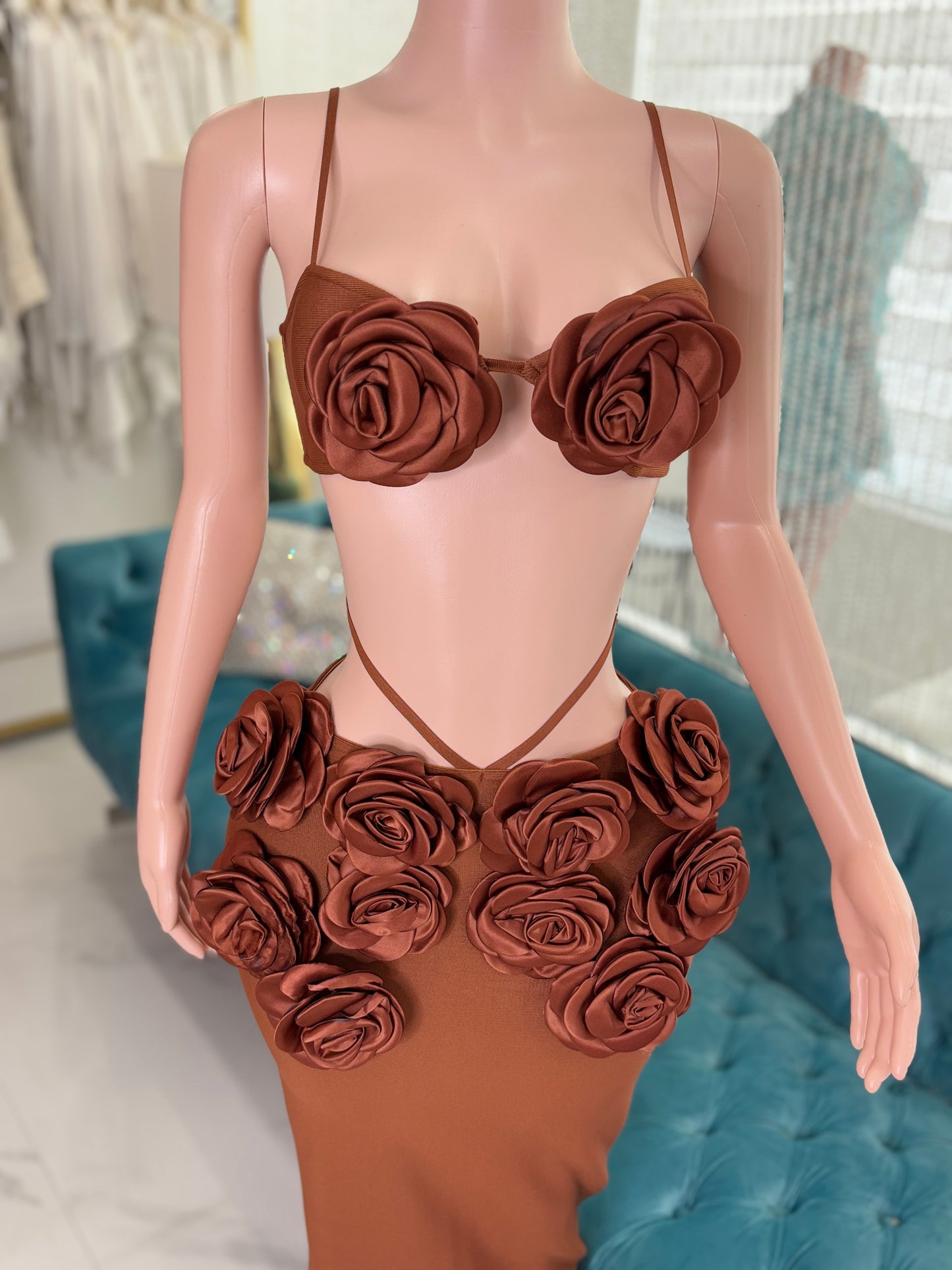 Rosas Skirt Set