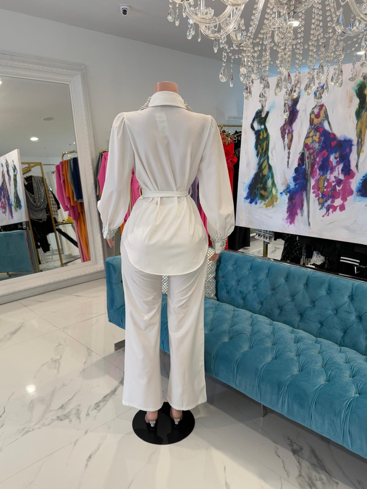 She's Shining Rhinestone Pans Set