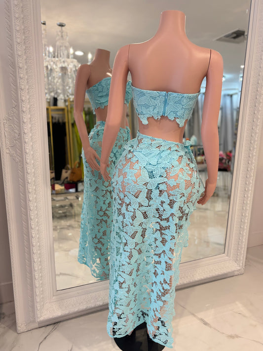 Lace Me Up Barbie Lace Skirt Set