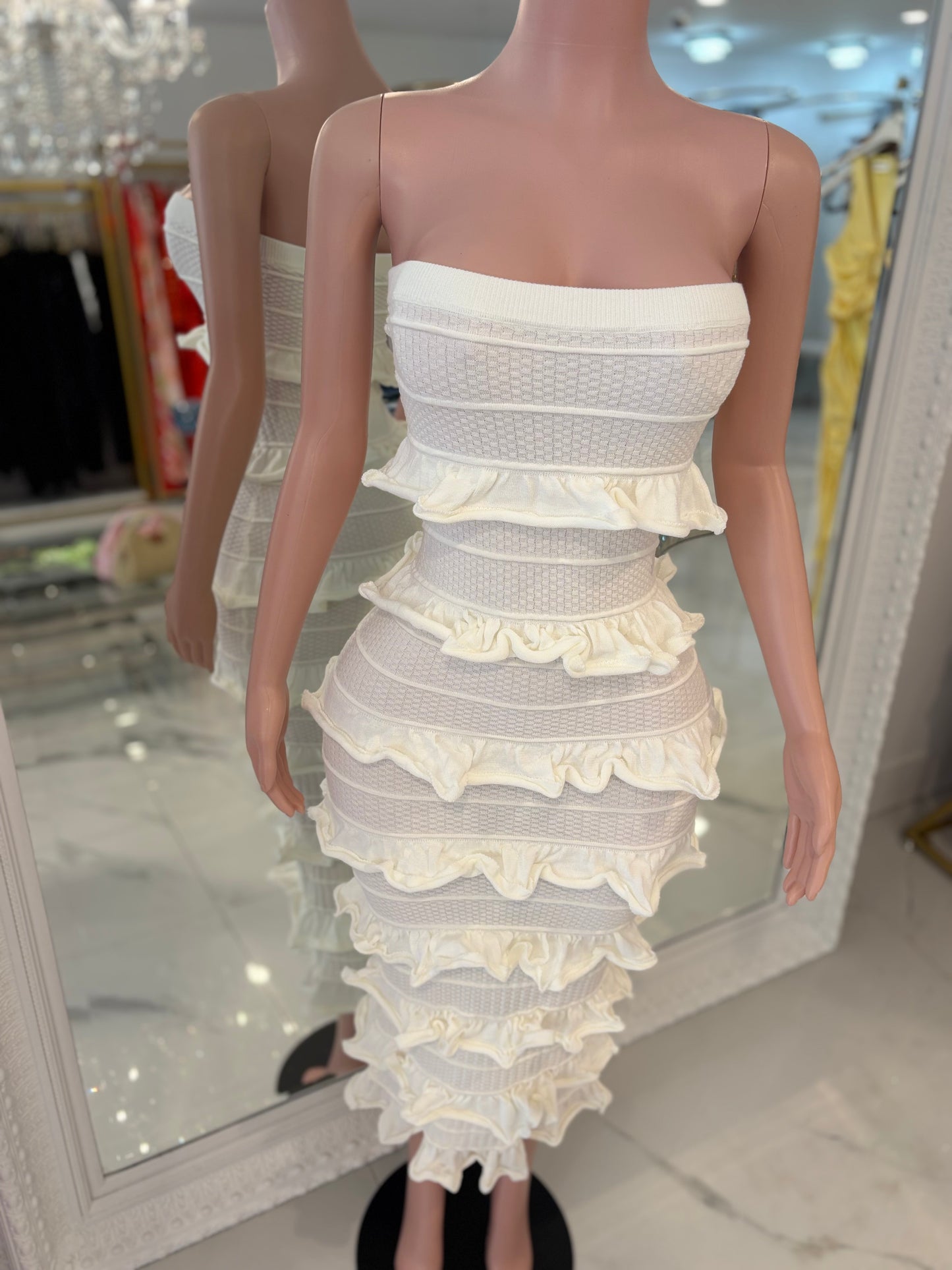 Darly Maxi Dress White