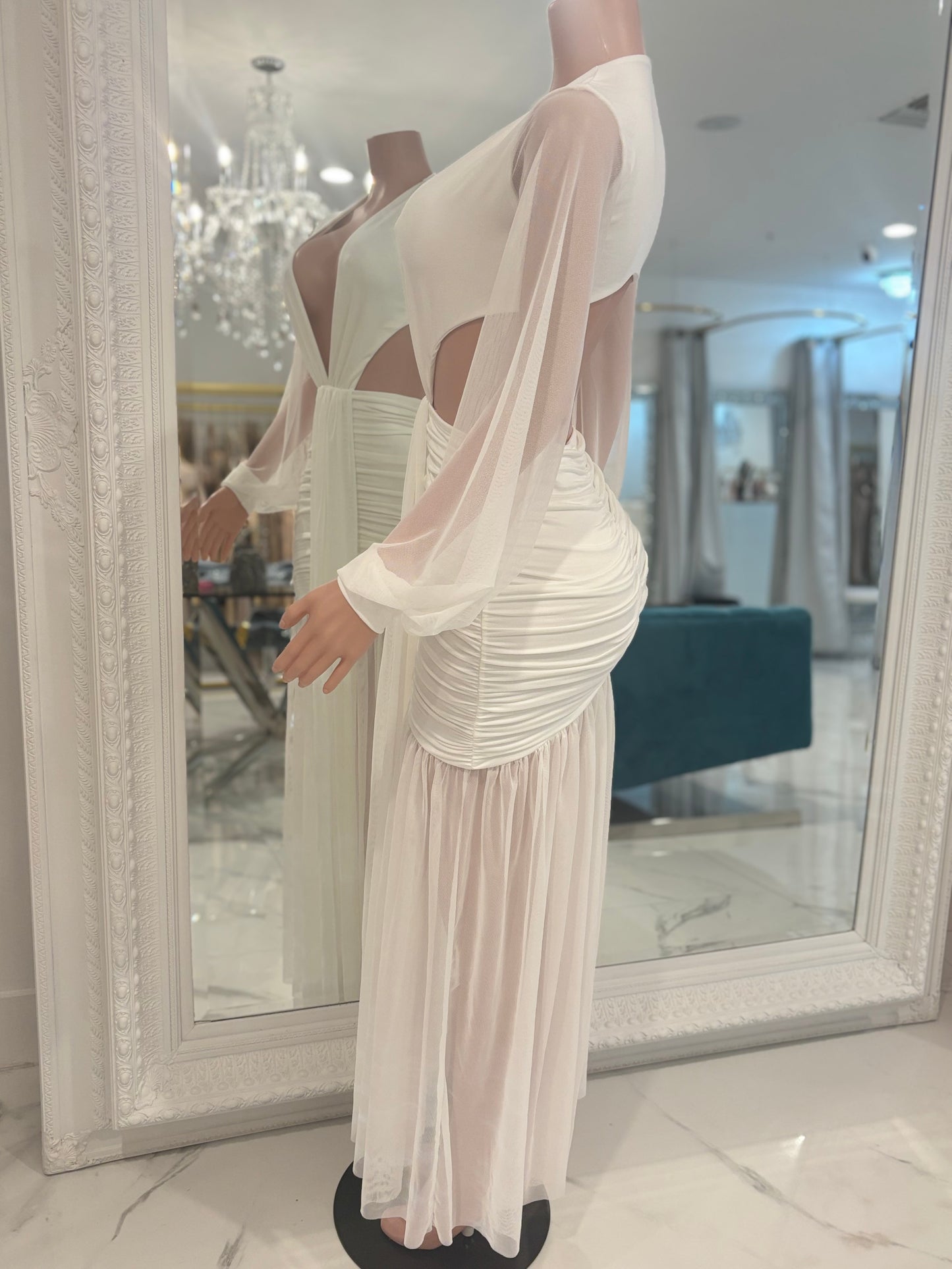 Sola Muse Maxi Dress White