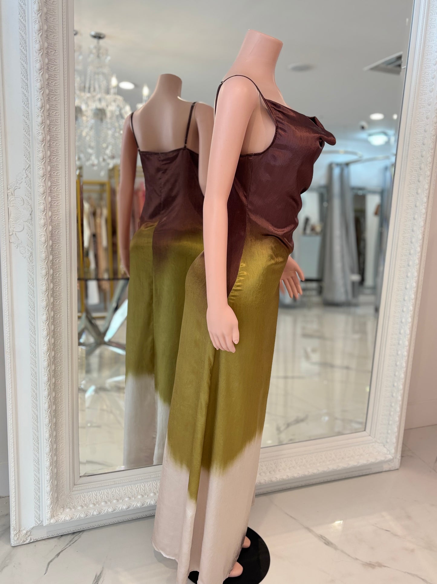 What a Day Maxi Dress Green