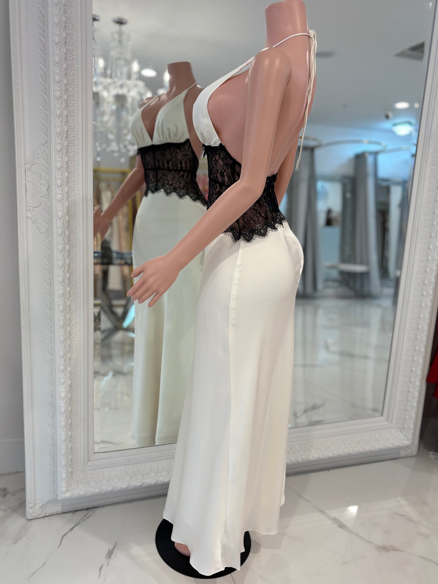 Sensual Maxi Dress White
