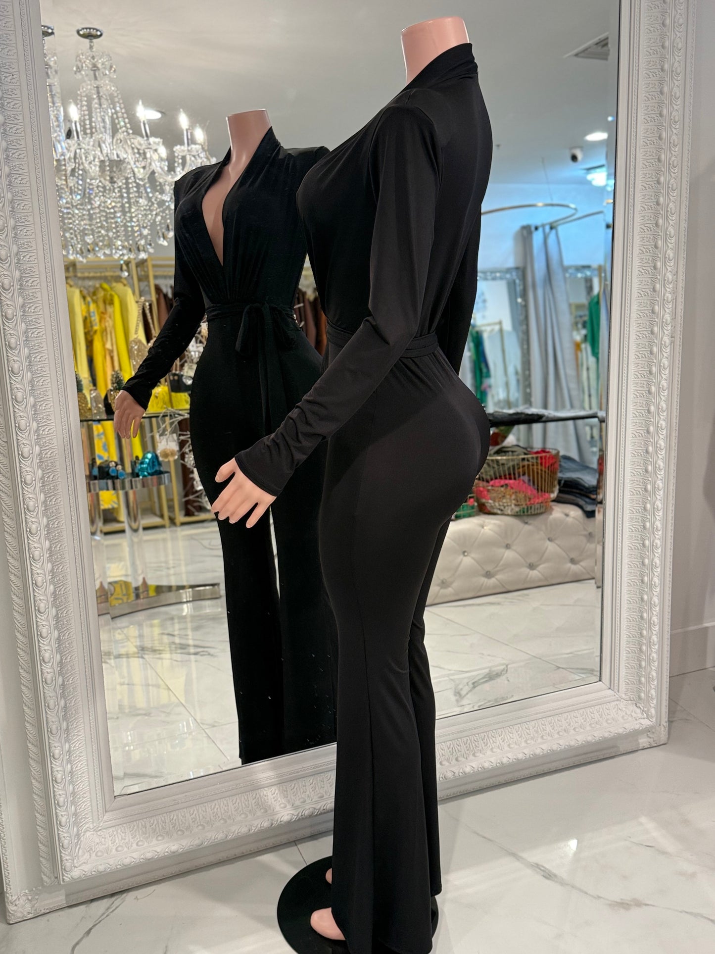 Jade Aura Jumpsuit Black