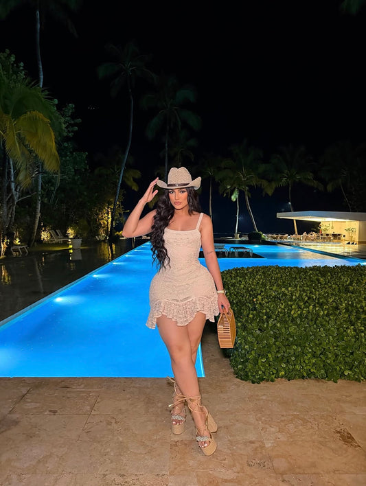 Bimini Mini Dress Nude