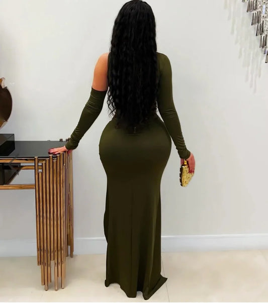 Olivia glam Maxi Dress