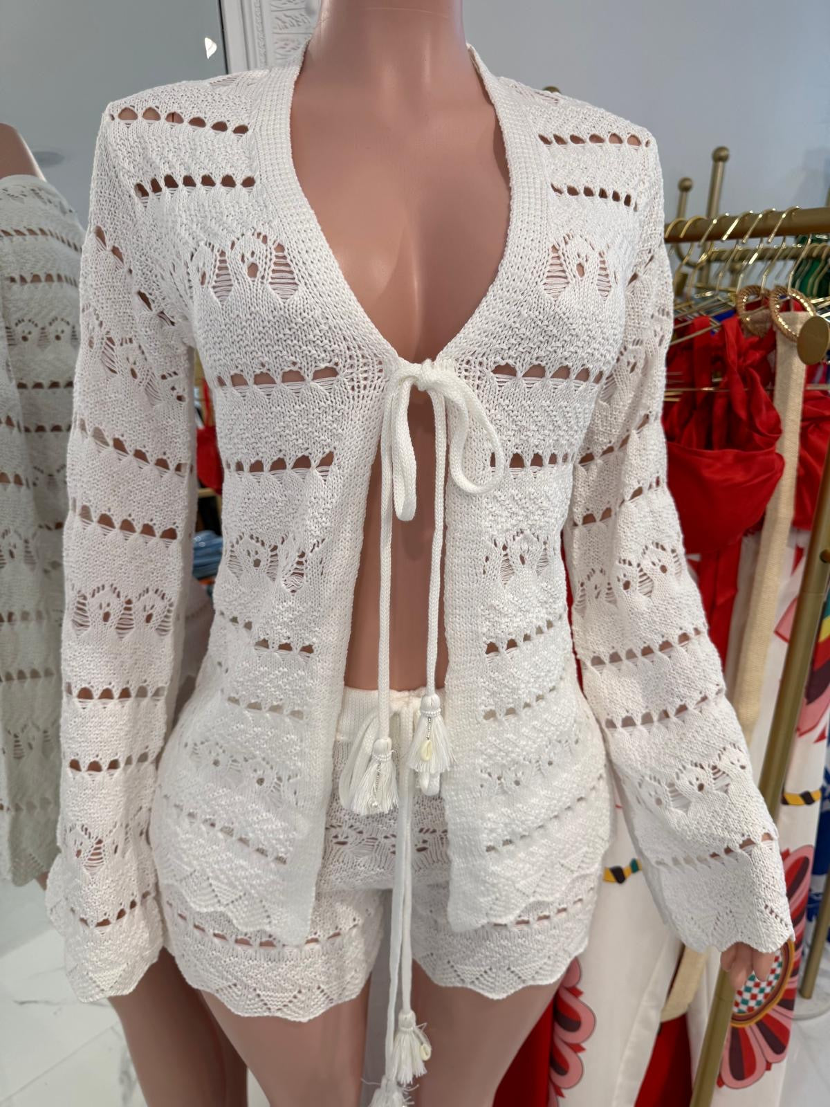 Summer Crochet Short Set