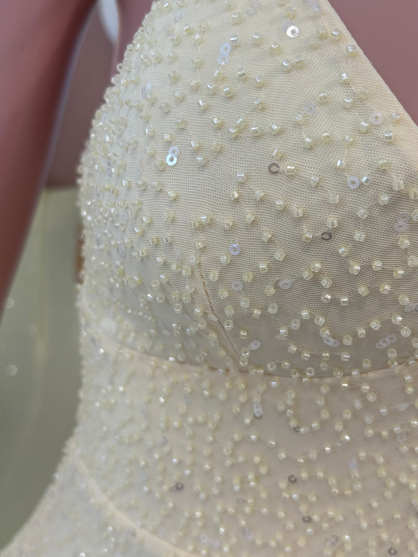 Crystal Sequin Maxi Dress Bl