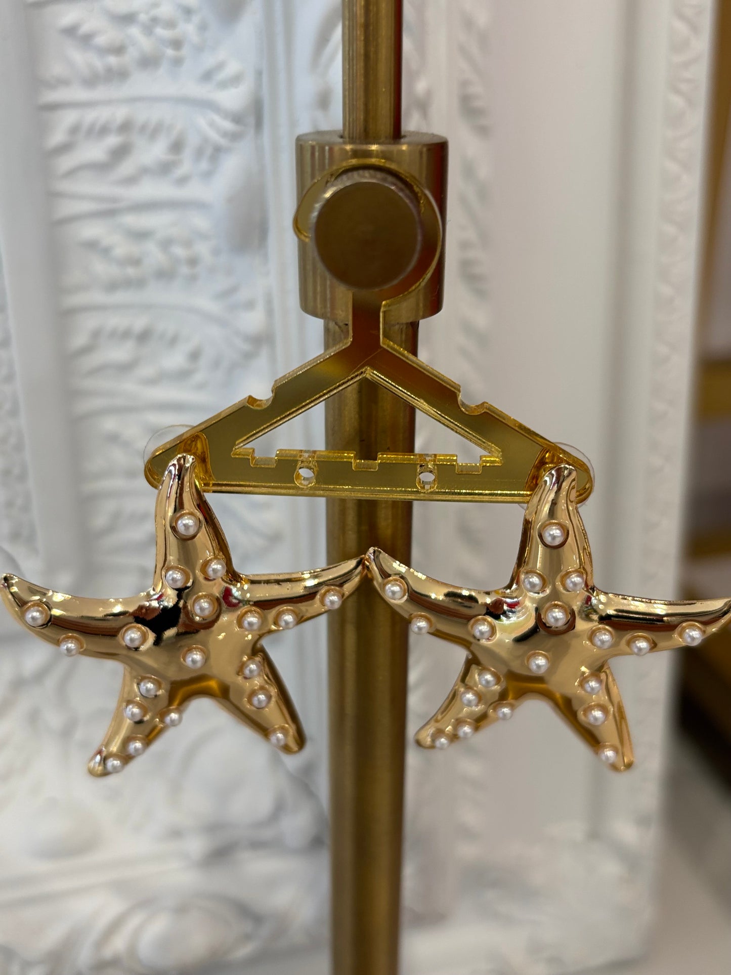 Coastal Royalty Earrings Gold