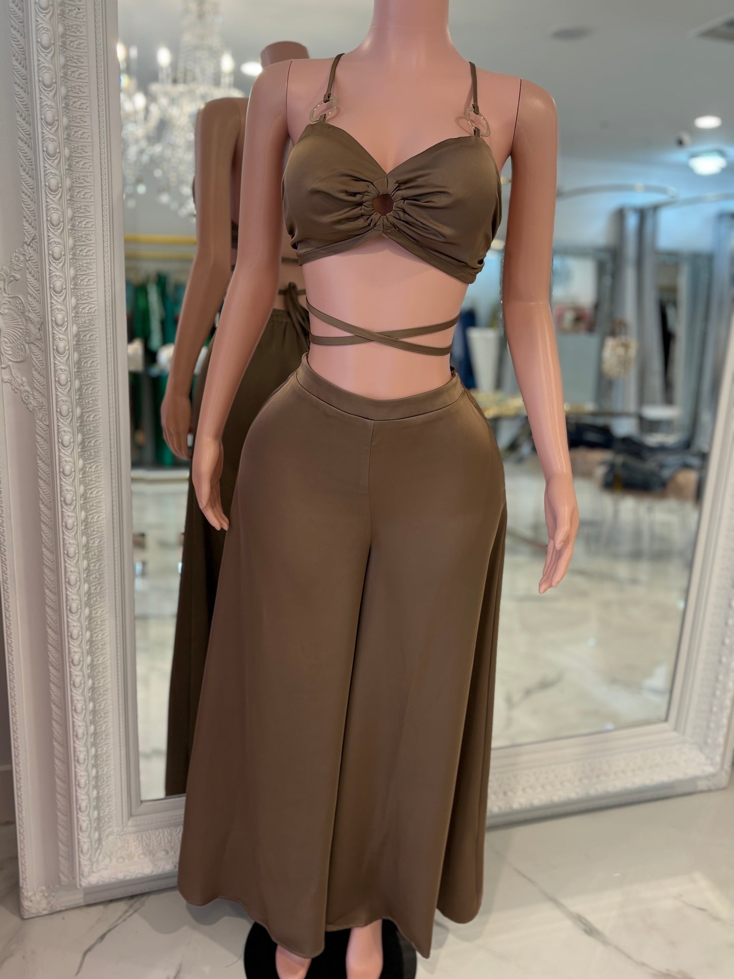 Cross the Line Pant Set