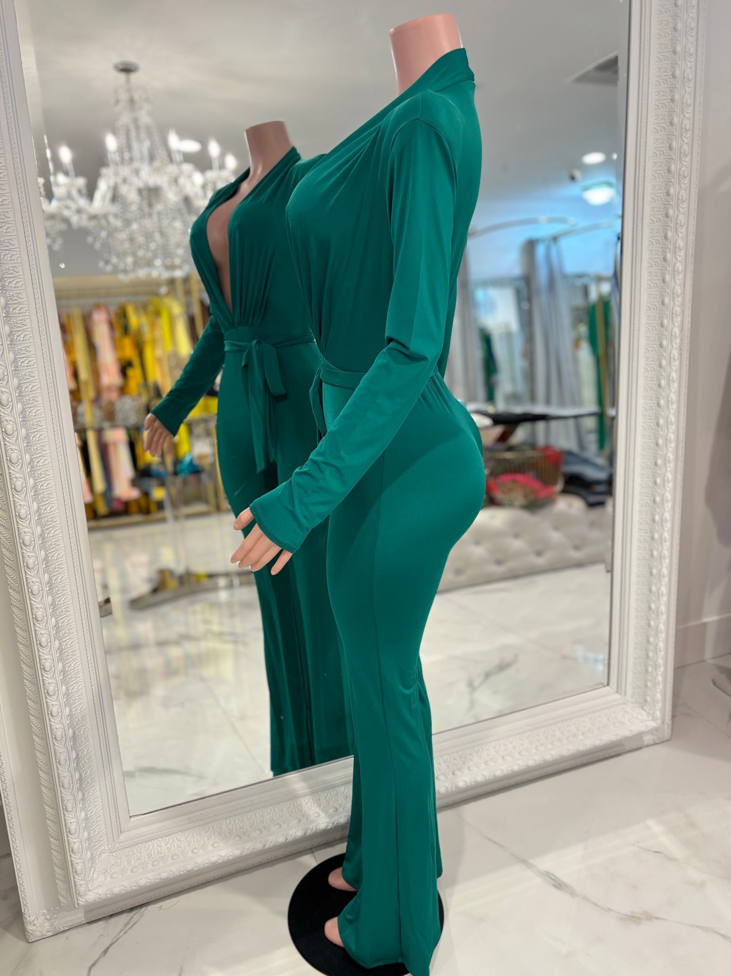 Jade Aura Jumpsuit Green
