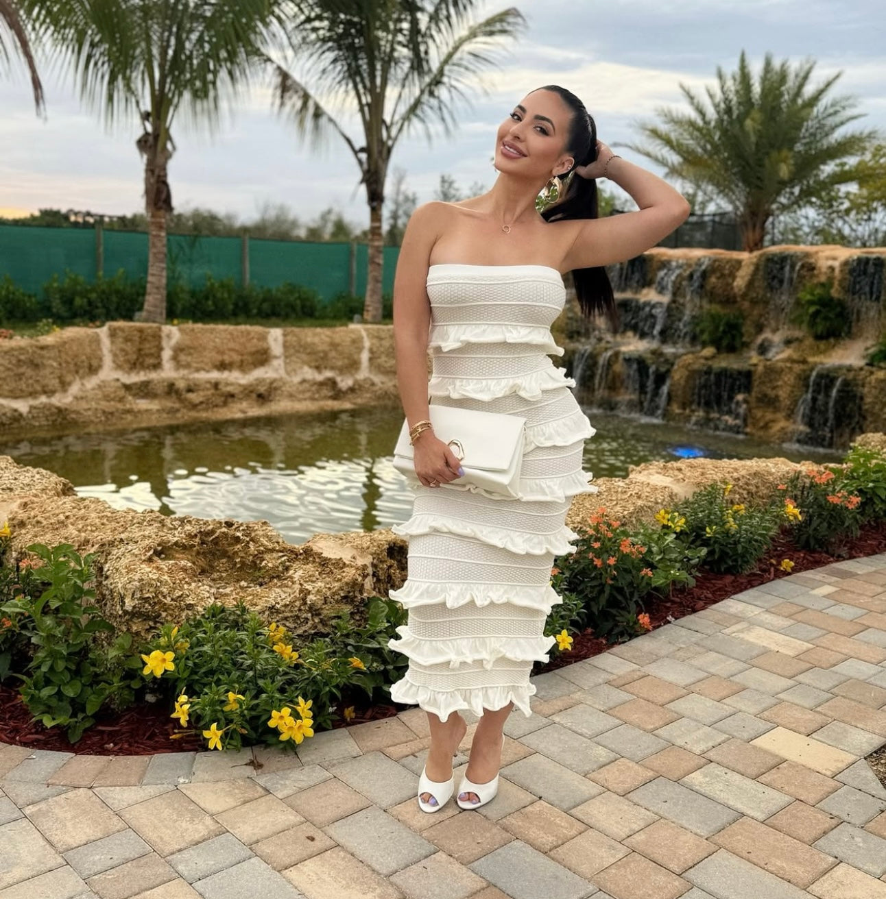Darly Maxi Dress White