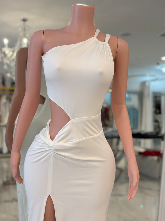 Party White Maxi Dress