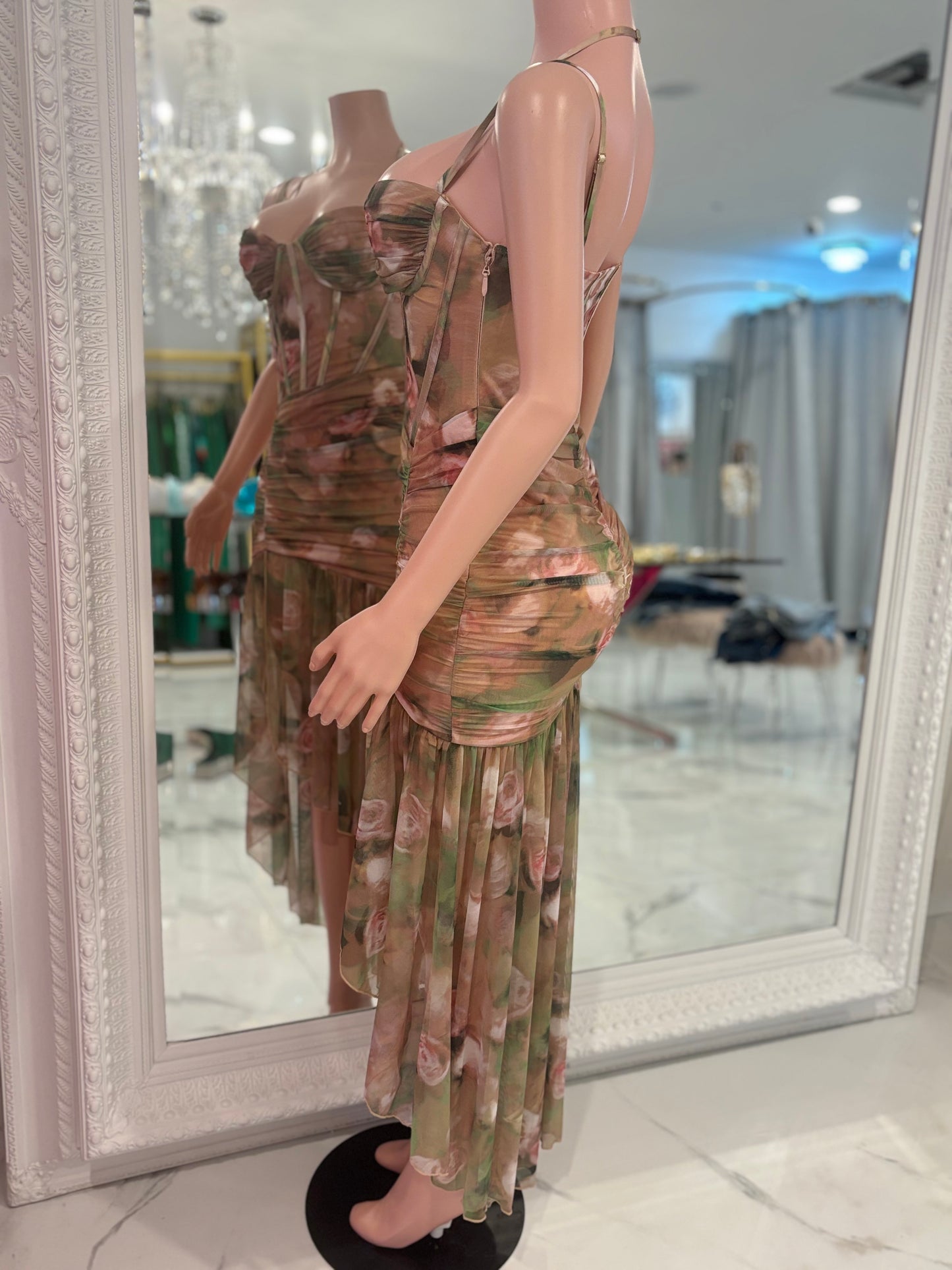 Follow My Lead Maxi Dress Floral