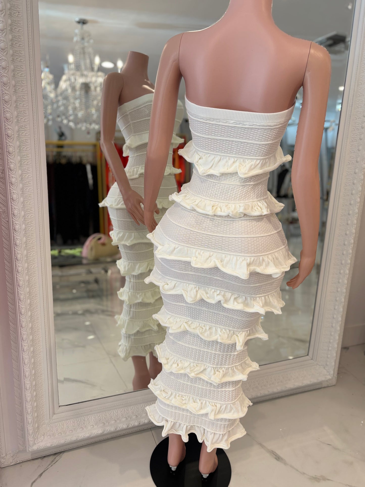 Darly Maxi Dress White