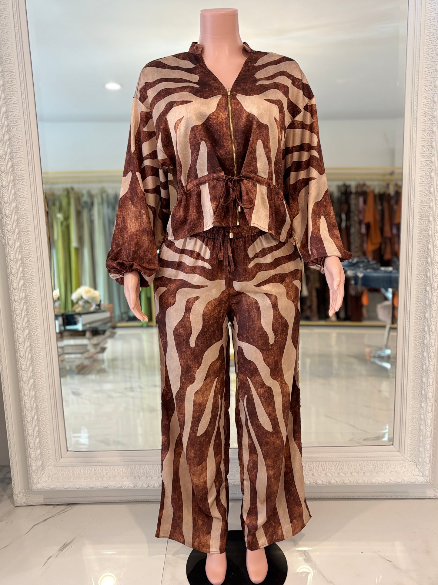 Cebra Pants Set
