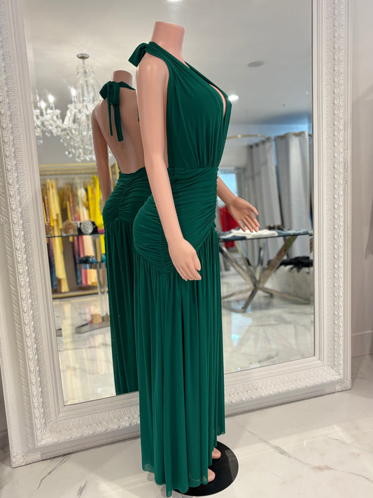 Emerald Grace Green dress