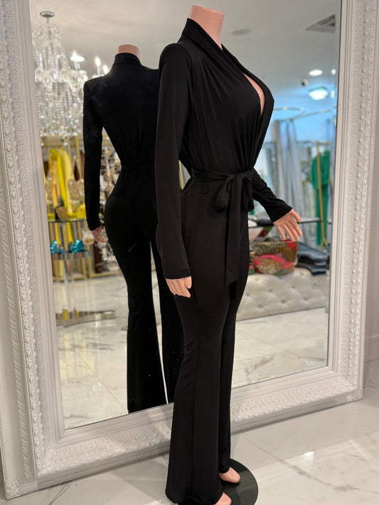 Jade Aura Jumpsuit Black