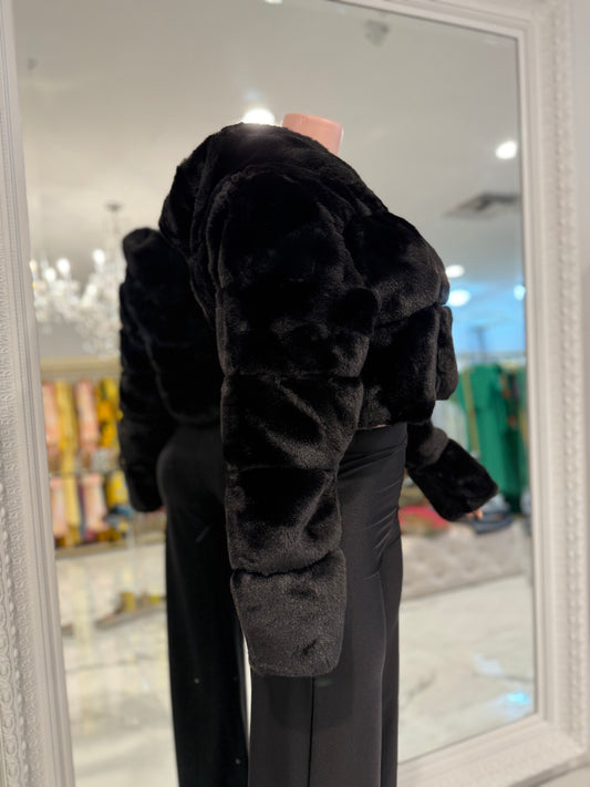 Let Me Warm You Up Jacket Black