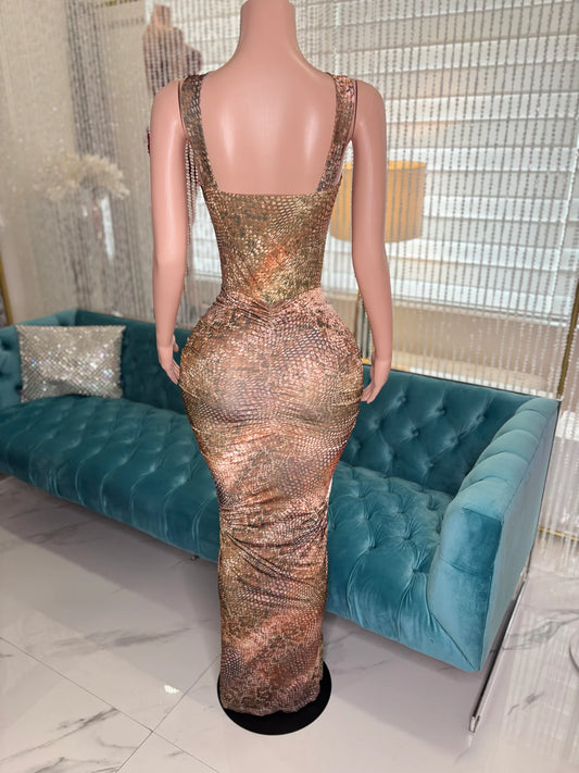 Hot For Life Maxi Dress Animal Print