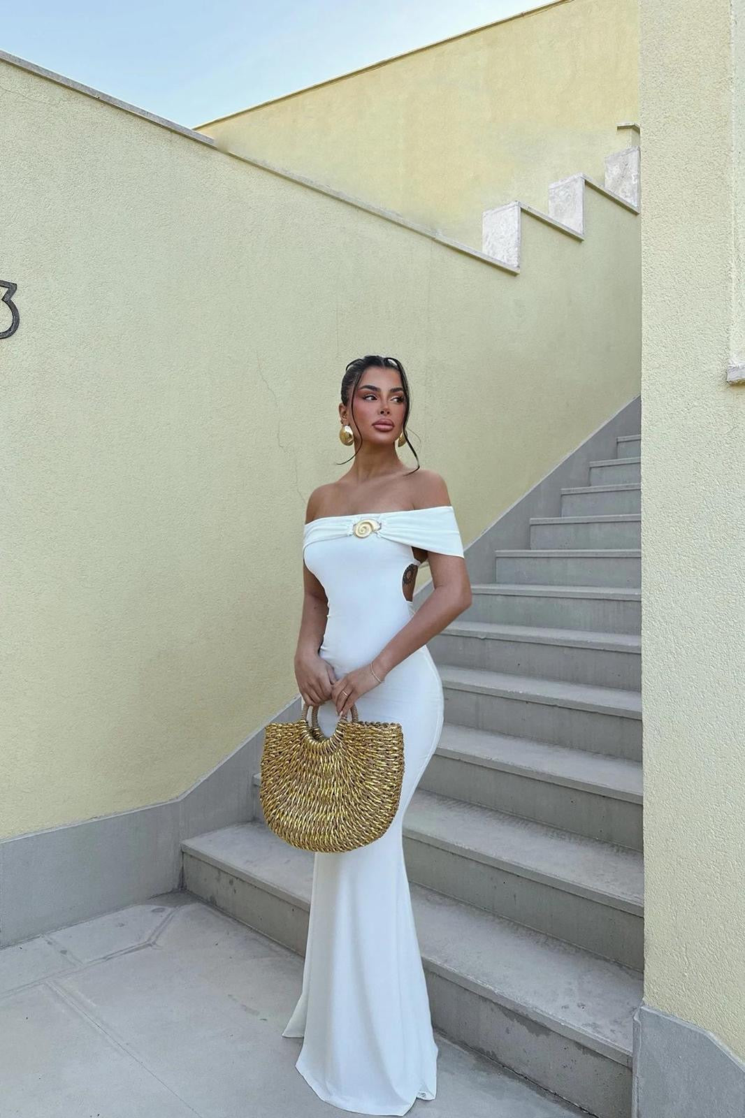 Siren Sways Ruched Maxi Dress
