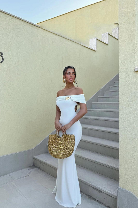 Siren Sways Ruched Maxi Dress