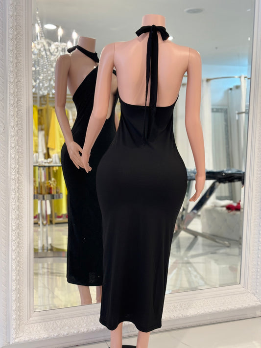 Gran Sensación Maxi Dress Black