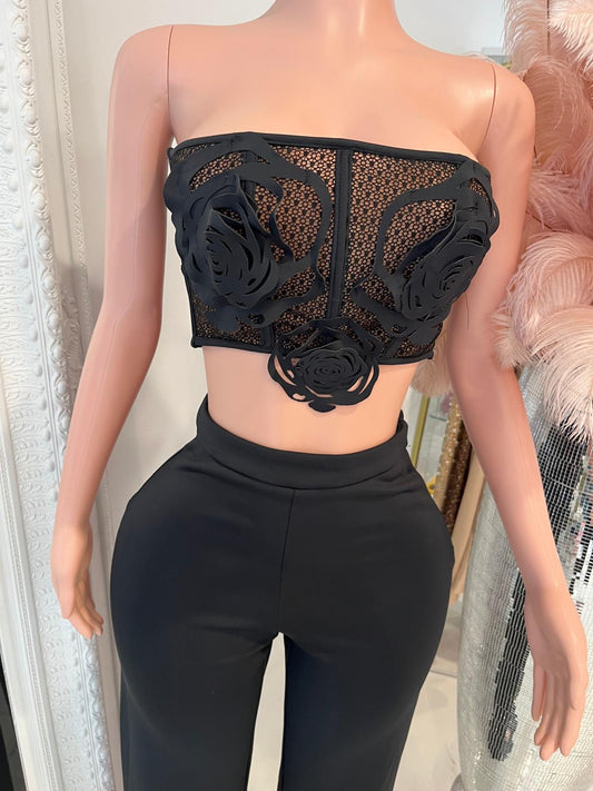 Dazzling Entrance Pants Set