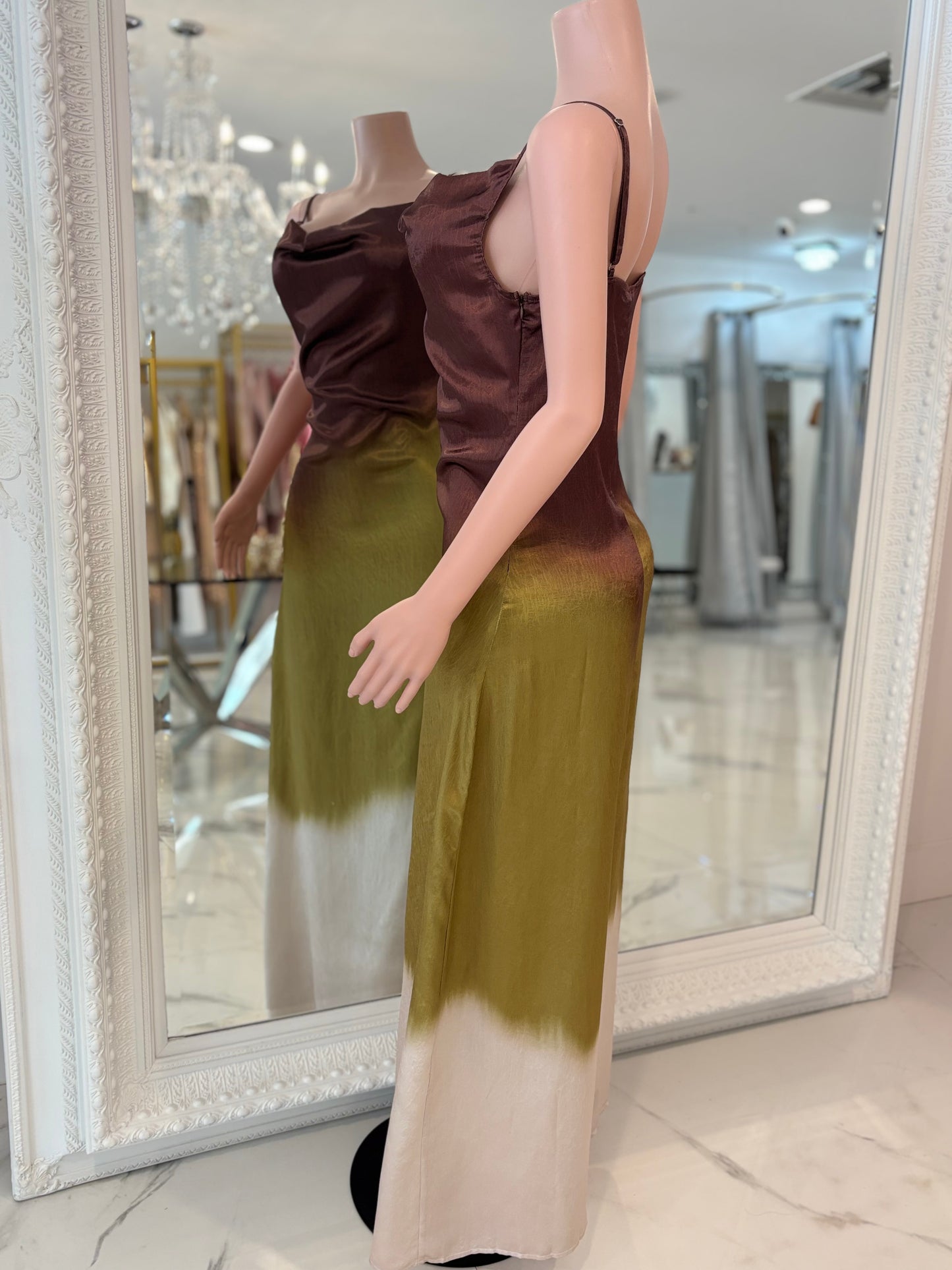 What a Day Maxi Dress Green