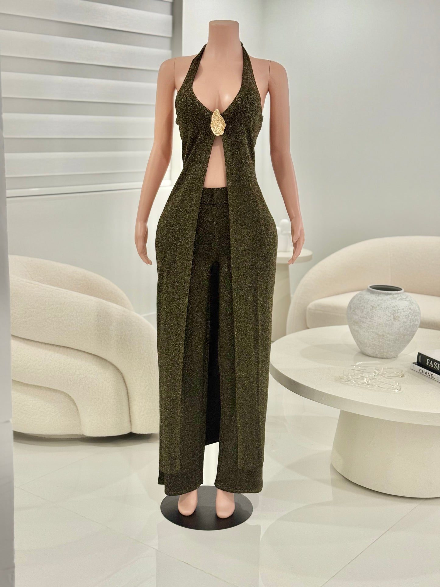 Cute Pants Set Green