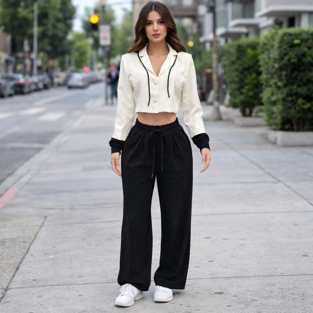 The Velocity Pant Set Black