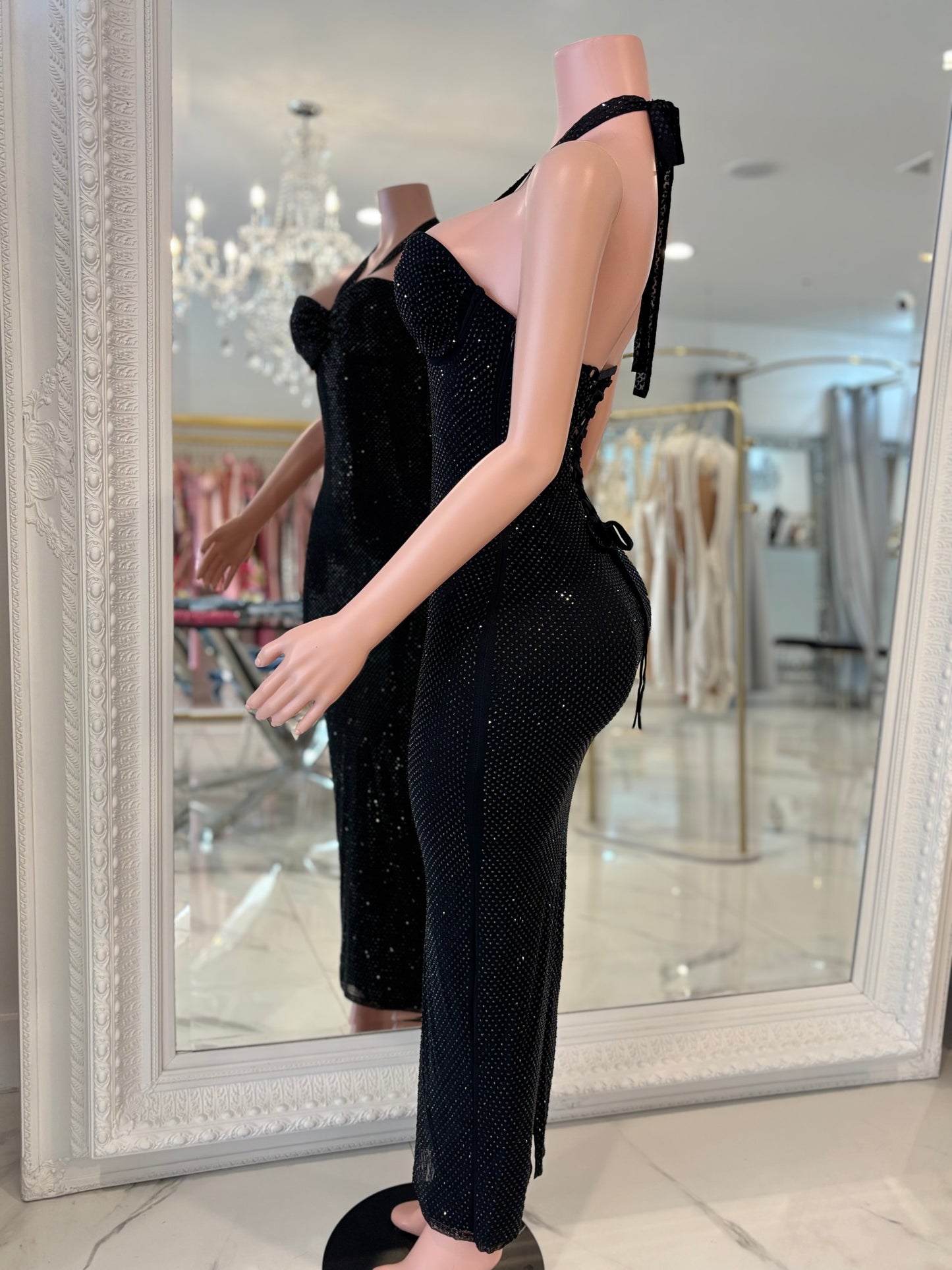 Don't Forget Me Maxi Dress Black