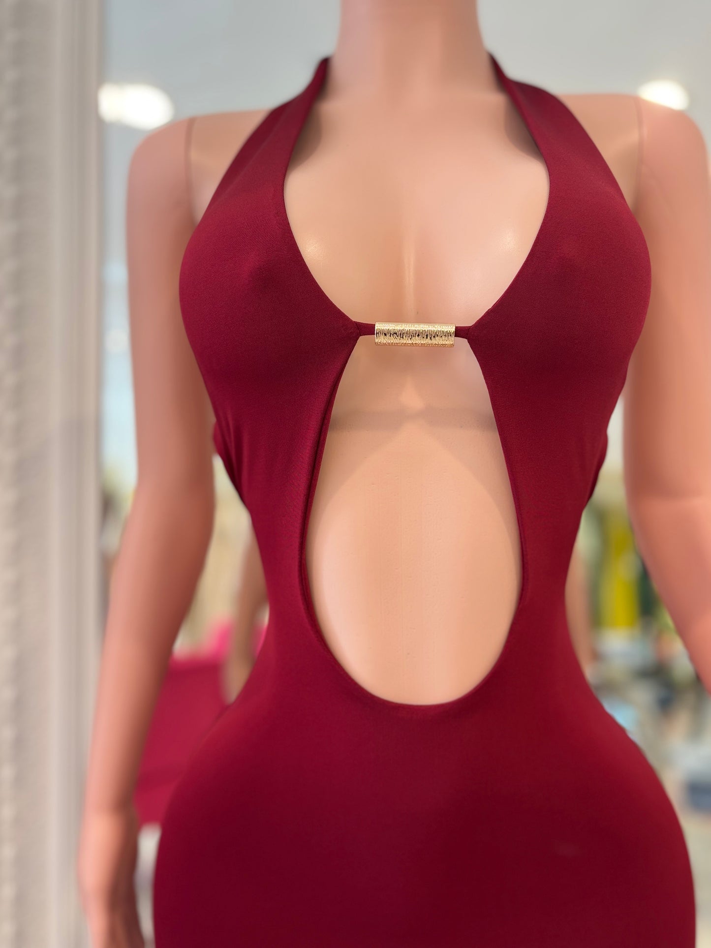 Aurora Maxi Dress Red