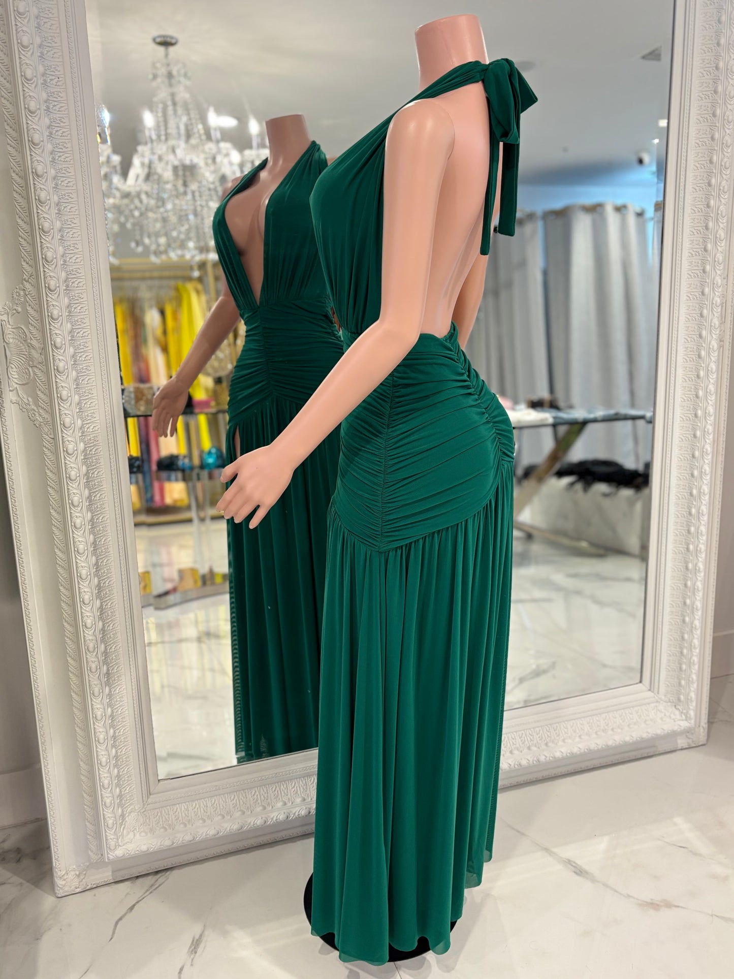 Emerald Grace Green dress