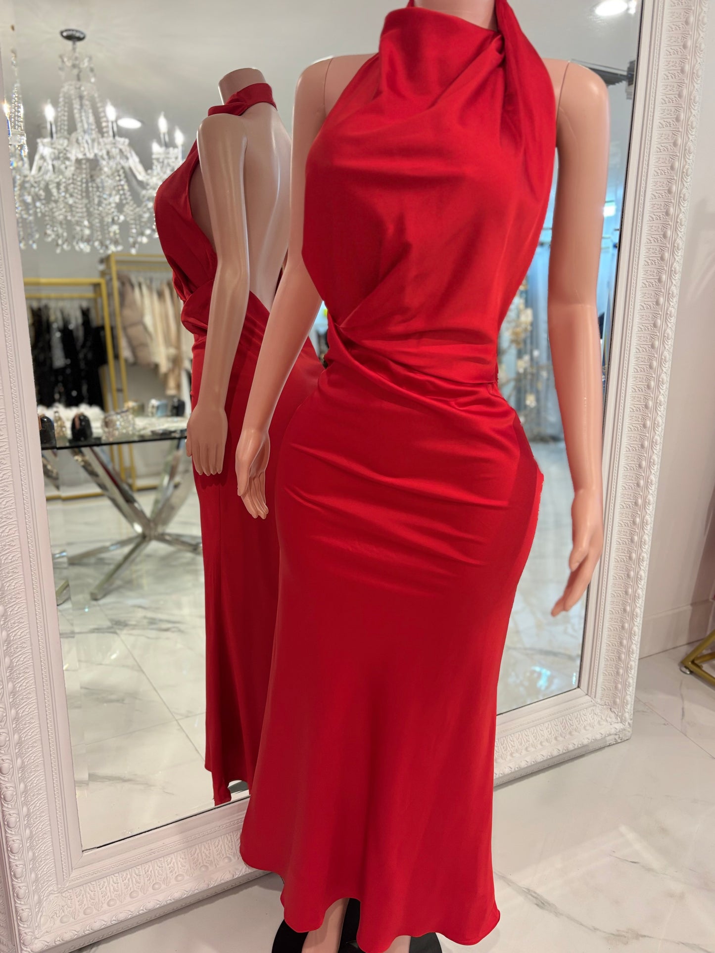love Maxi Dress Red