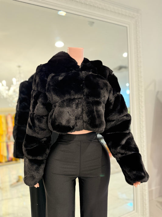Let Me Warm You Up Jacket Black