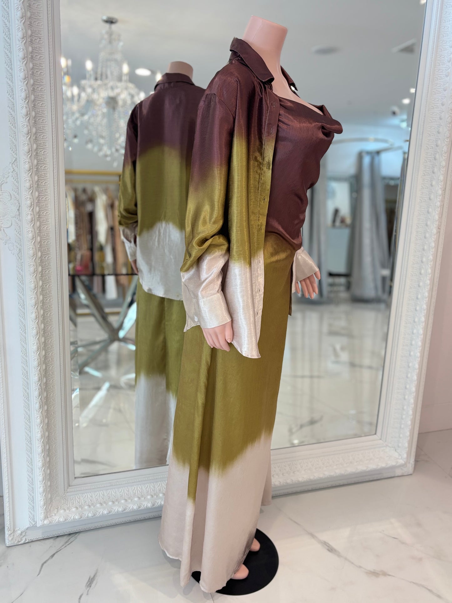 What a Day Maxi Dress Green