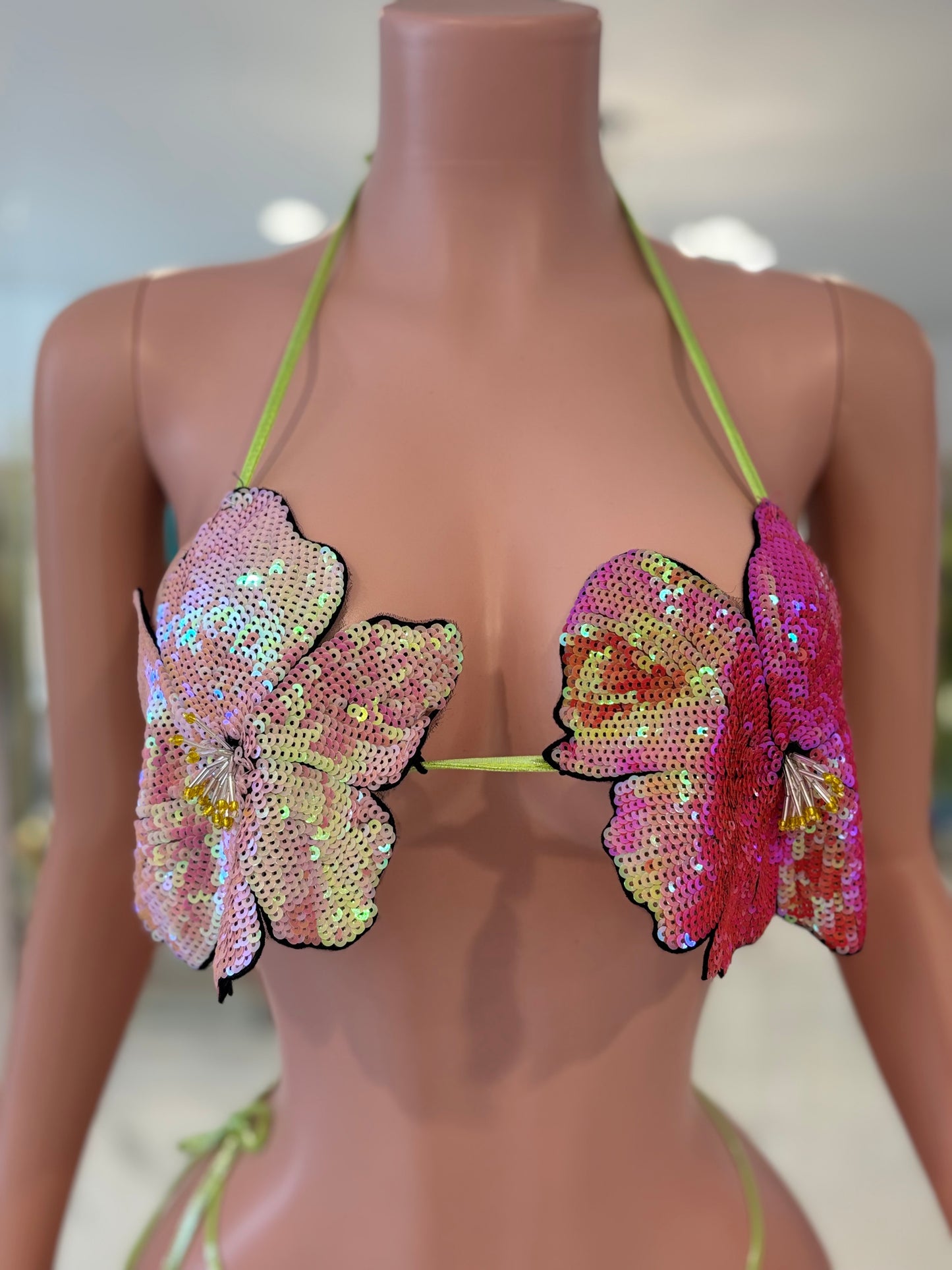 Orchid Breeze Floral Bikini