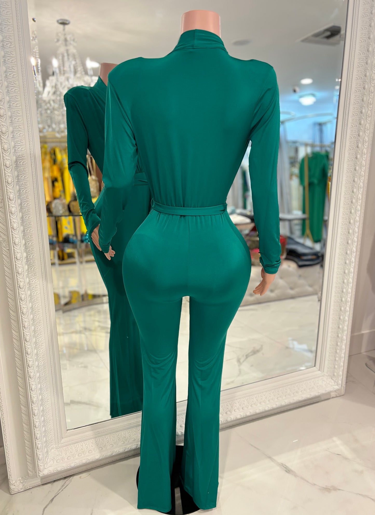 Jade Aura Jumpsuit Green