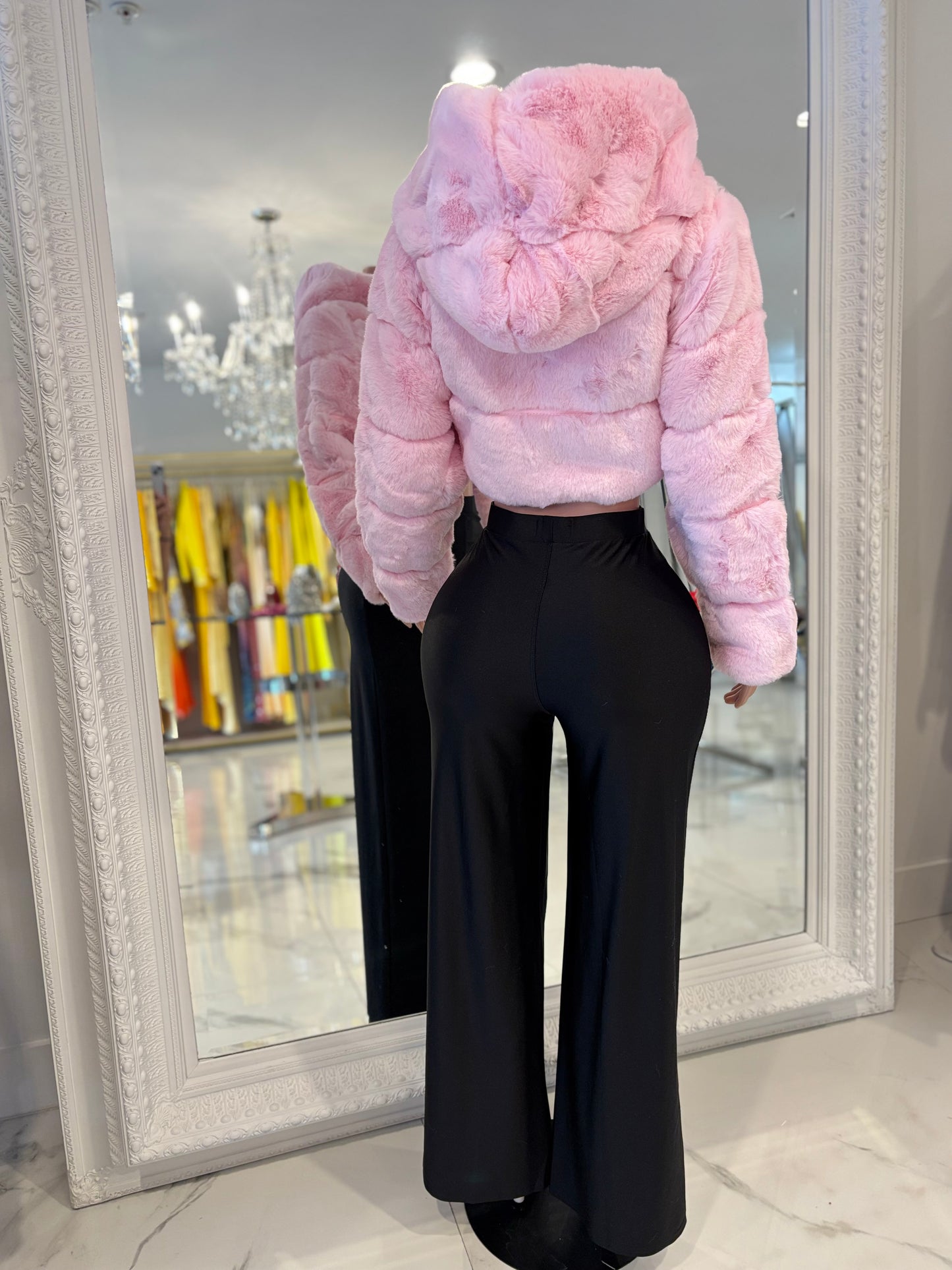 Let Me Warm You Up Jacket Pink