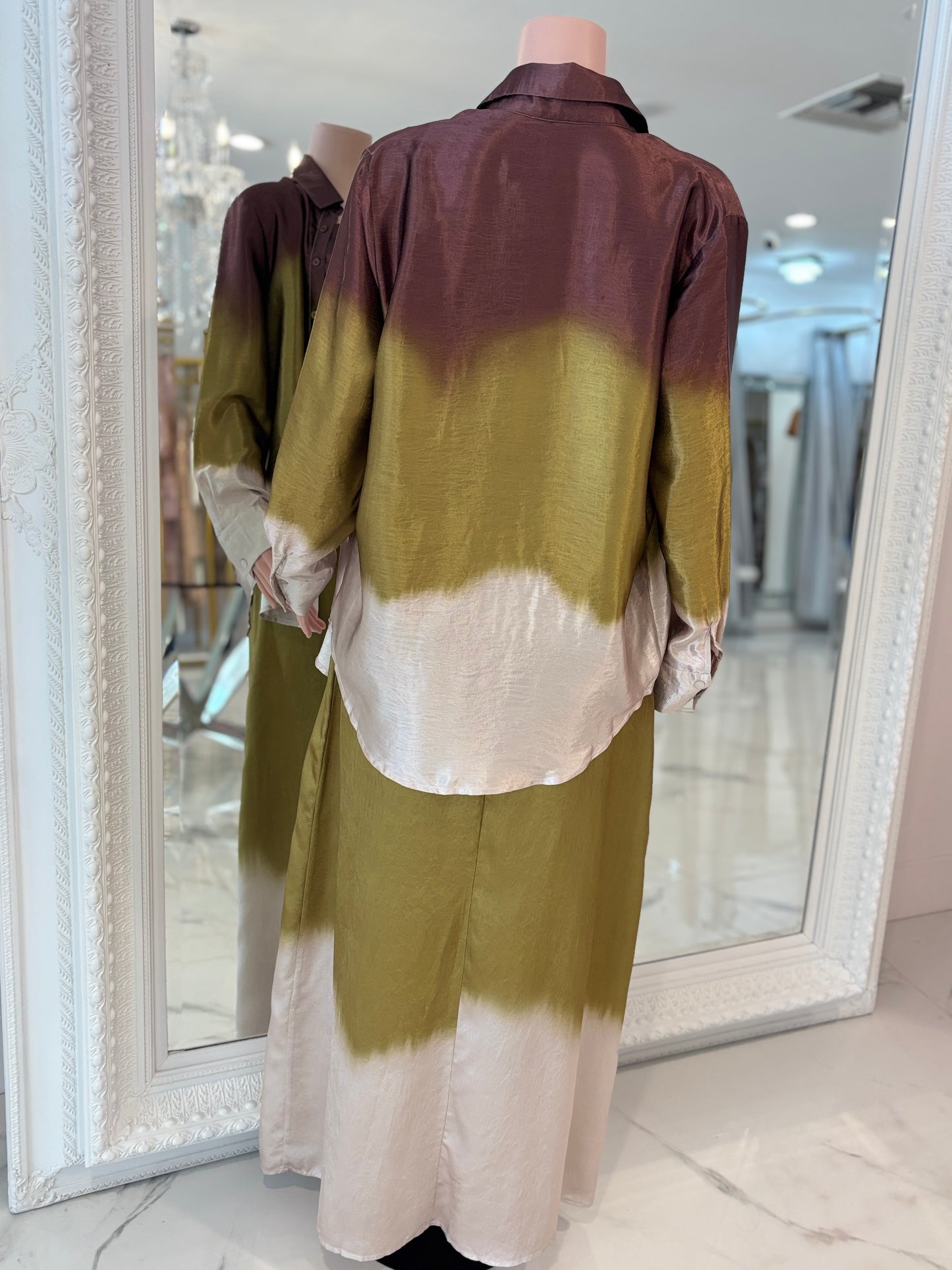 What a Day Maxi Dress Green