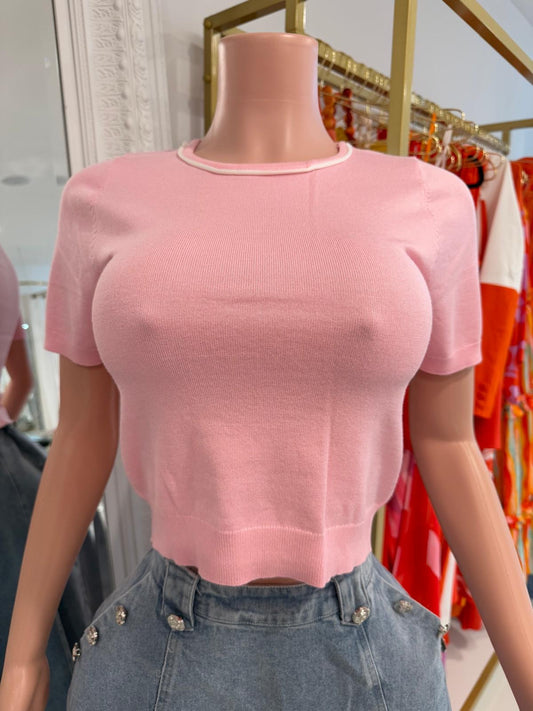 Denia Top Pink