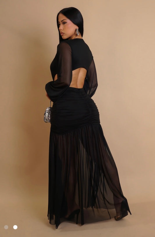 Sola Muse Maxi Dress Black