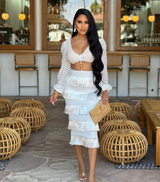 Just Having My Fun Skirt Set