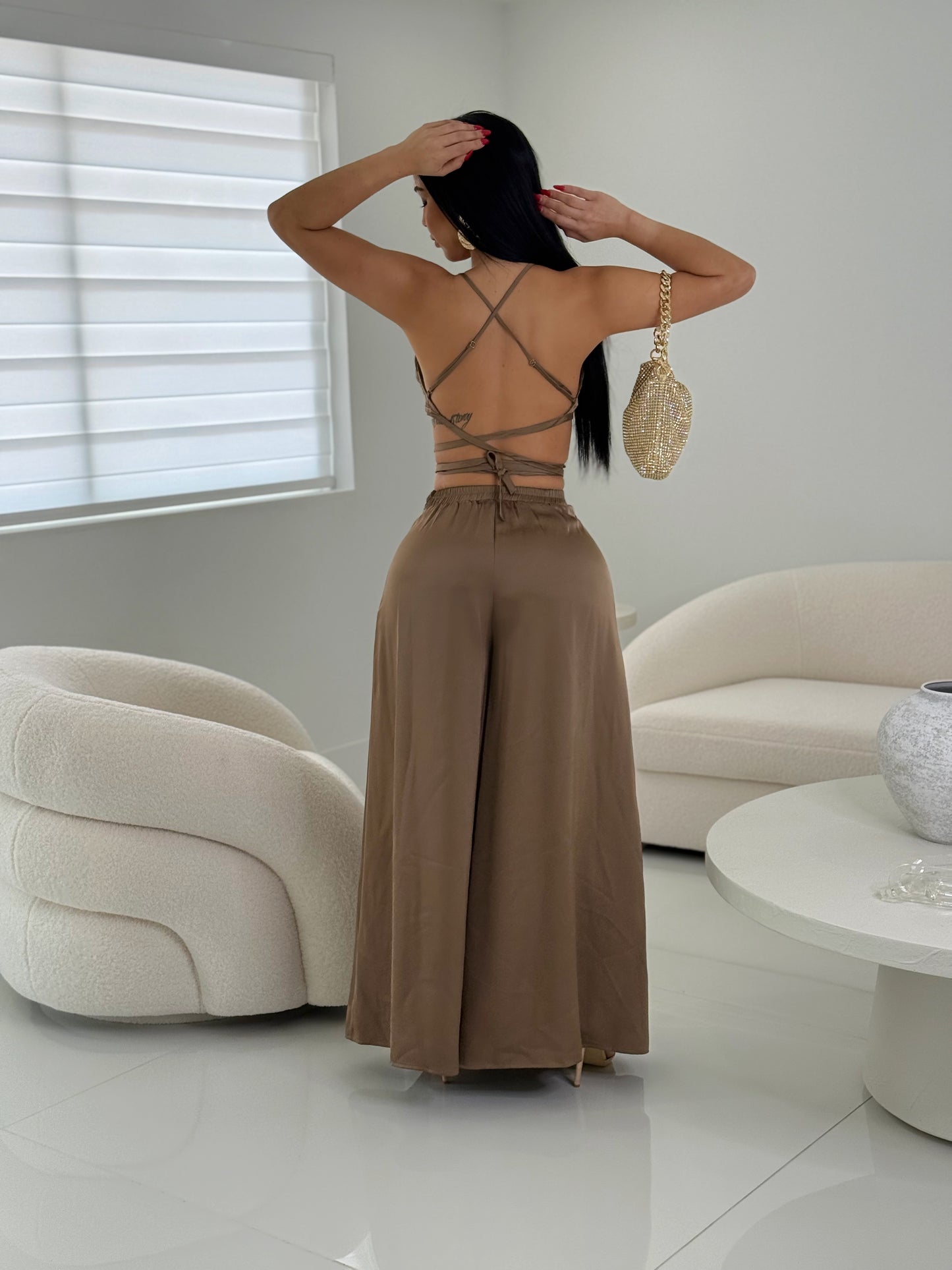Cross the Line Pant Set