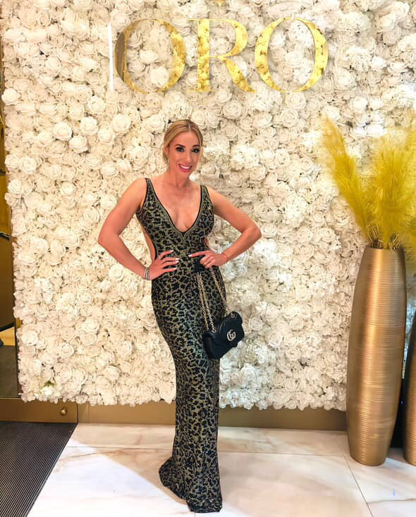 Count Me In Maxi Dress Black