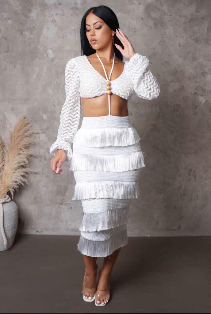 Just Having My Fun Skirt Set