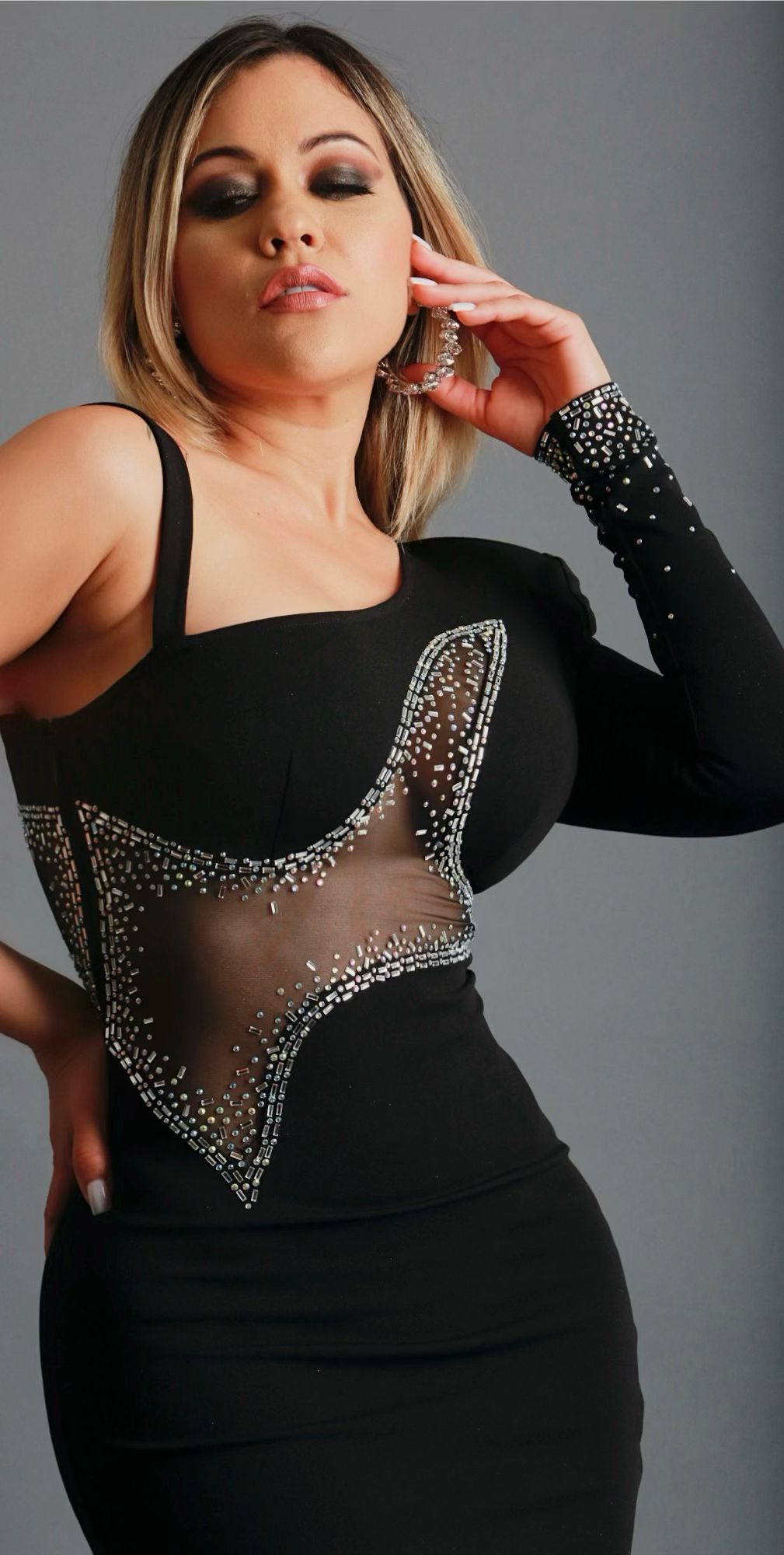 I Rule It All Mini Dress Black