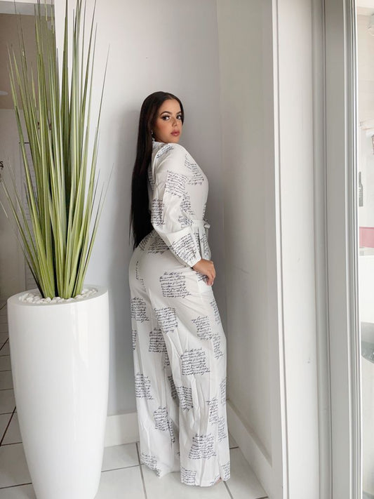 Take Notes Jumpsuit